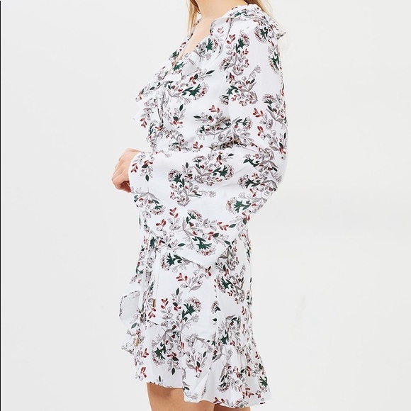 Melody Dress in white based print by Elliatt - Picture 2 of 8